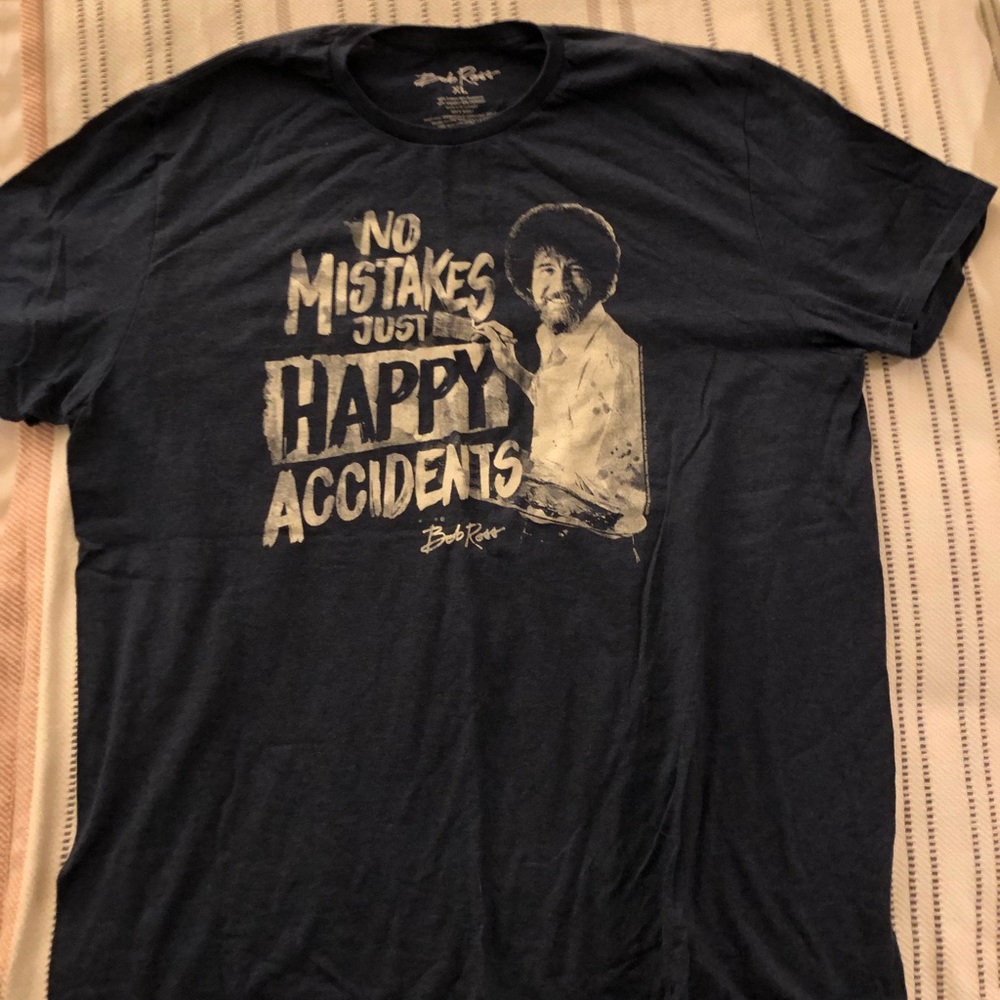 The happy little tree guy T-shirt extra-large